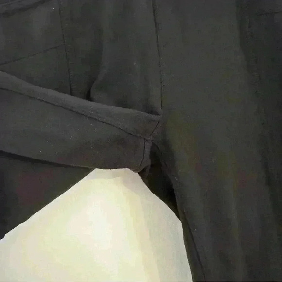 Athleta Tech Stretch Metro Classic Straight Leg Pants Womens Size Medium Black - Picture 9 of 13